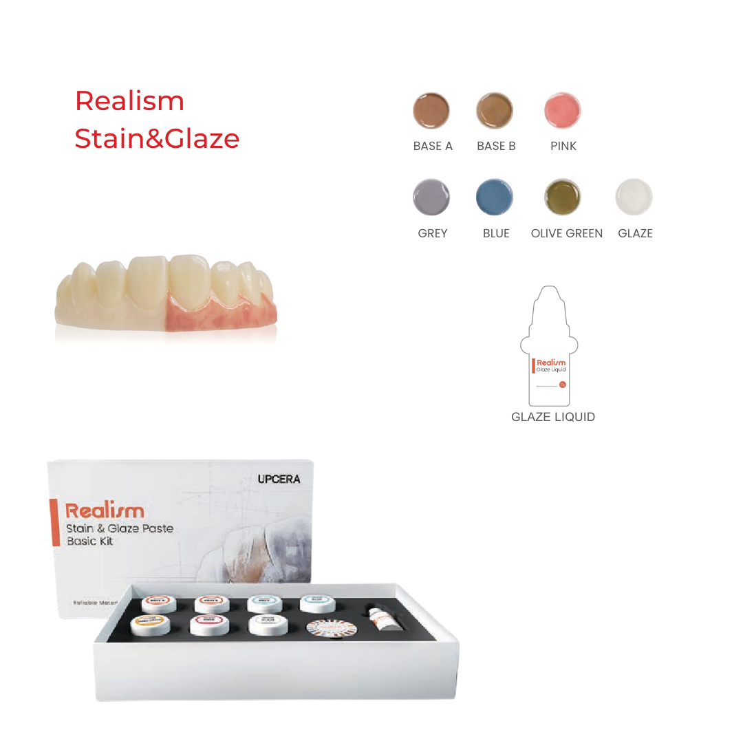UPCERA REALİSM & GLAZE PASTE BASIC (TEMEL) SET