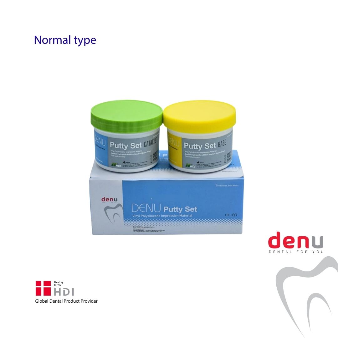 DENU PUTTY SET ( VİNİL POLİSİLOKSAN ÖLÇÜ MADDESİ)