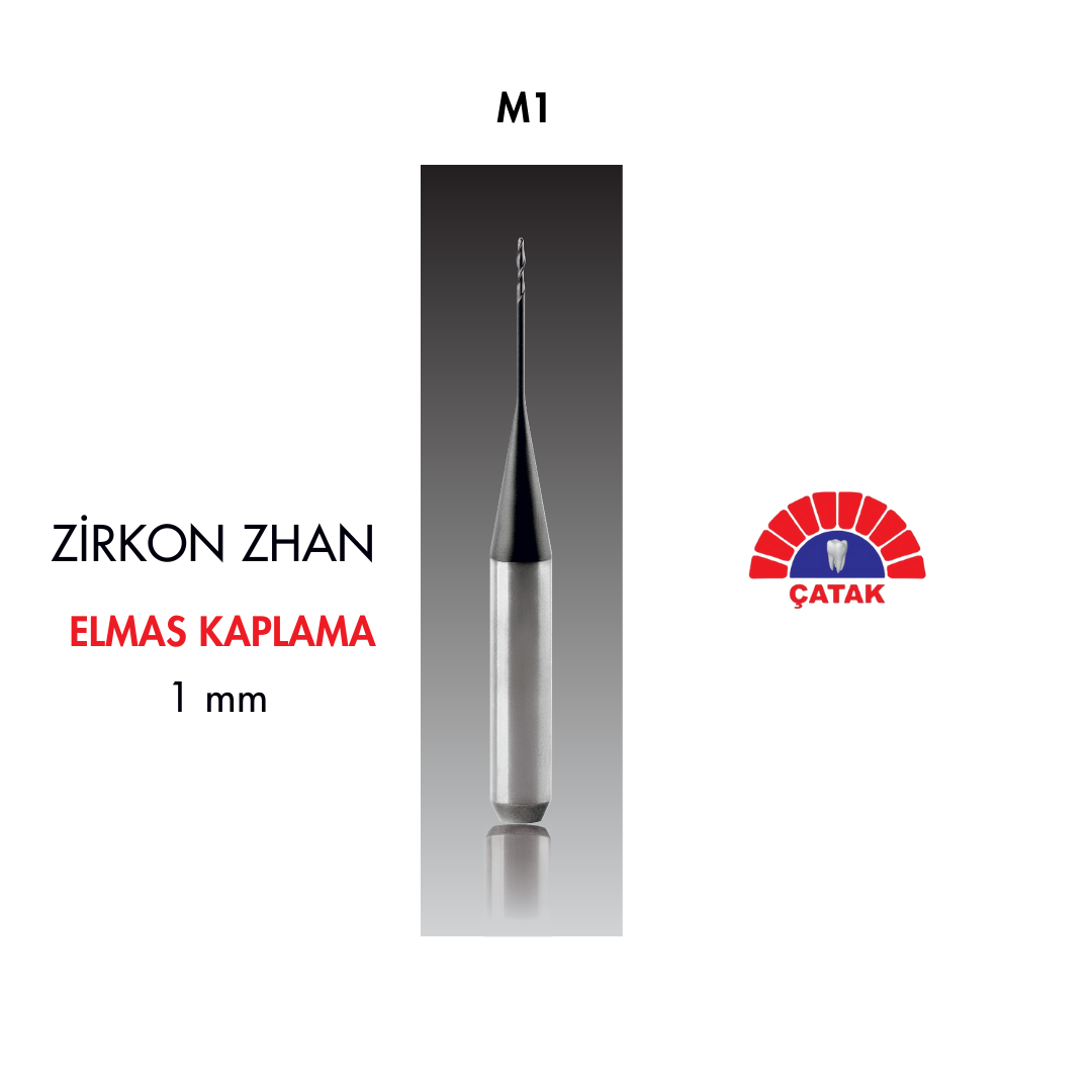 ZIRKONZAHN  (M1) 1 MM ZİRKON FREZİ