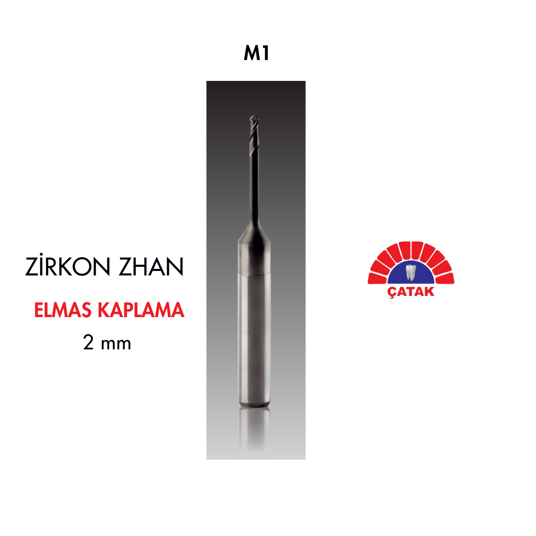 ZIRKONZAHN (M1) 2 MM ZİRKON FREZ
