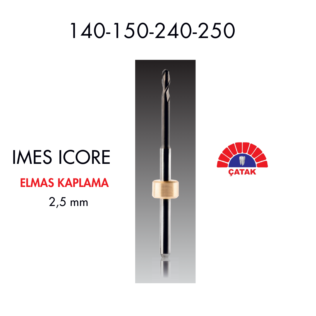 IMES ICORE (140-150-240-250) 2.5 MM ZİRKON FREZİ