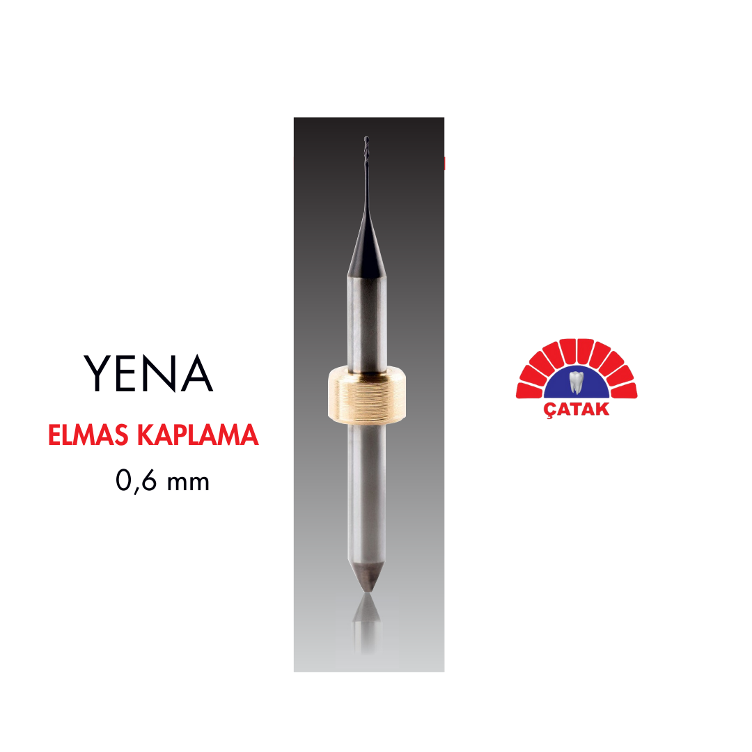 YENA 0.6 MM ZİRKON FREZ