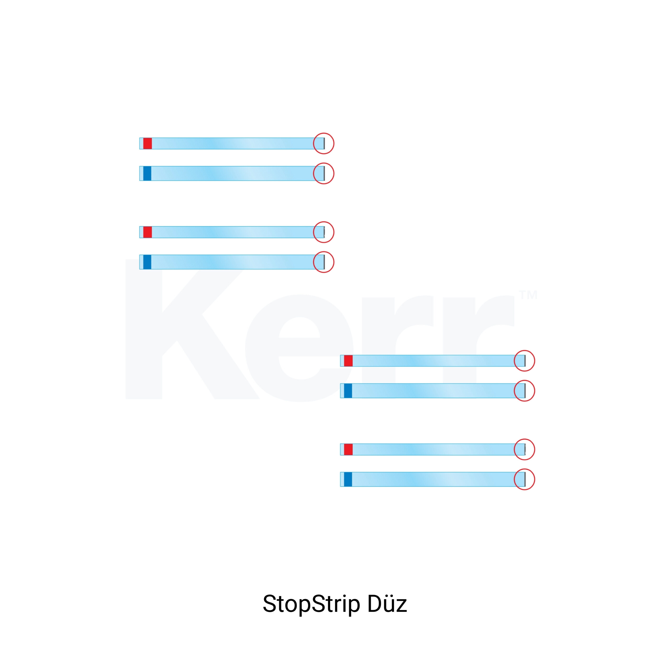 STOPSTRIP ASORTİ-DÜZ-ŞEFFAF BAND